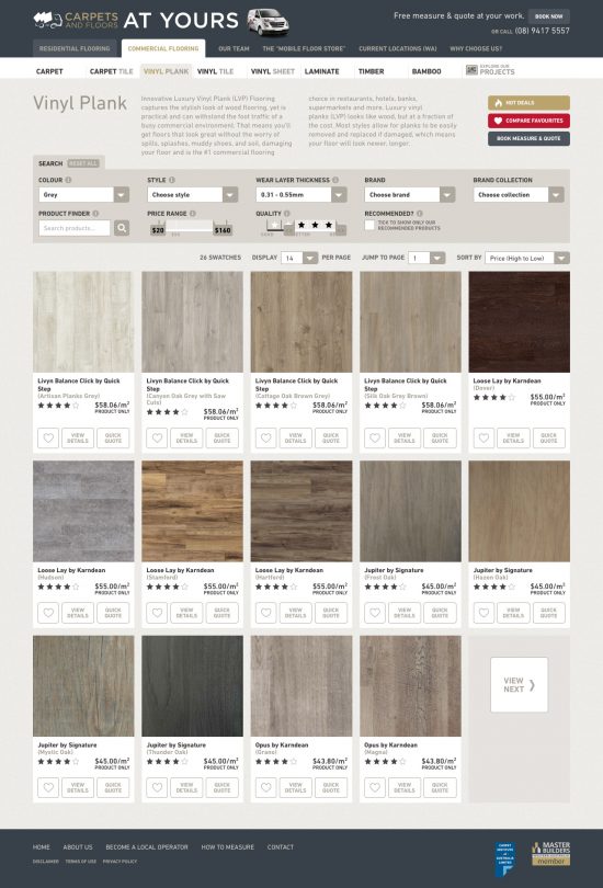 Carpets & Floors Commercial Listing