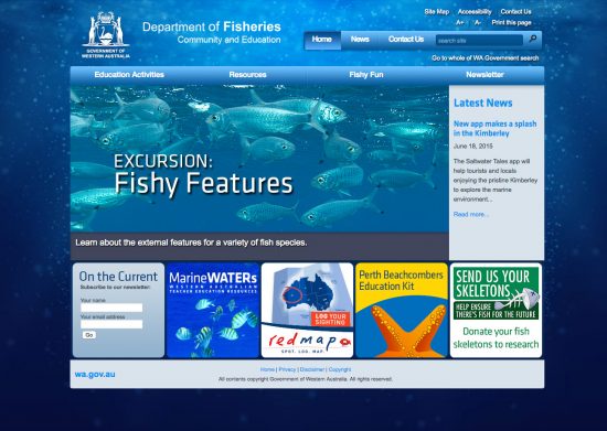 Naturaliste Marine Discovery Centre - Homepage - Site by Clever Starfish
